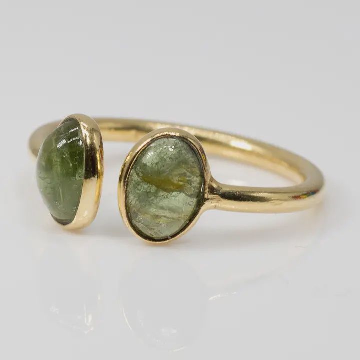 Tourmaline Duo Ring