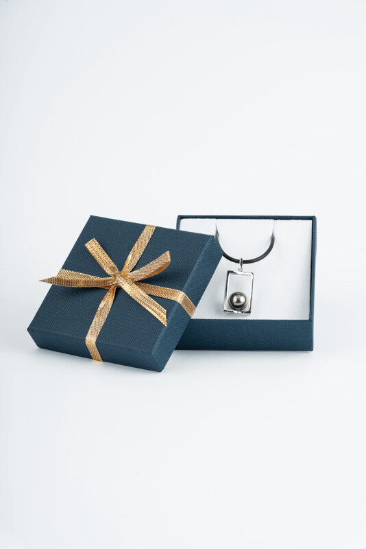 Two Faces Pendant, Sterling Silver