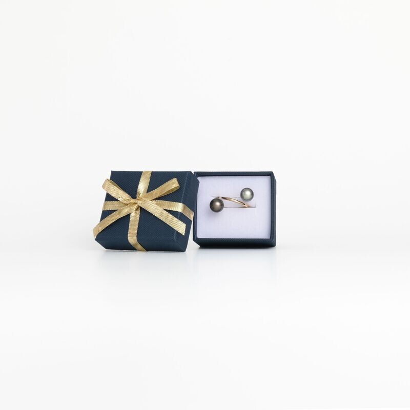 Double Pearl Ring S-52