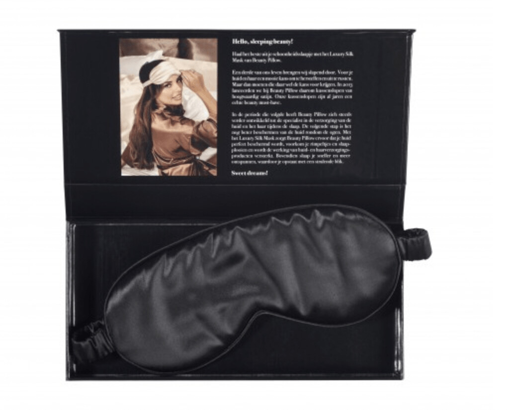 Beauty Pillow® Luxury Silk Mask - Black