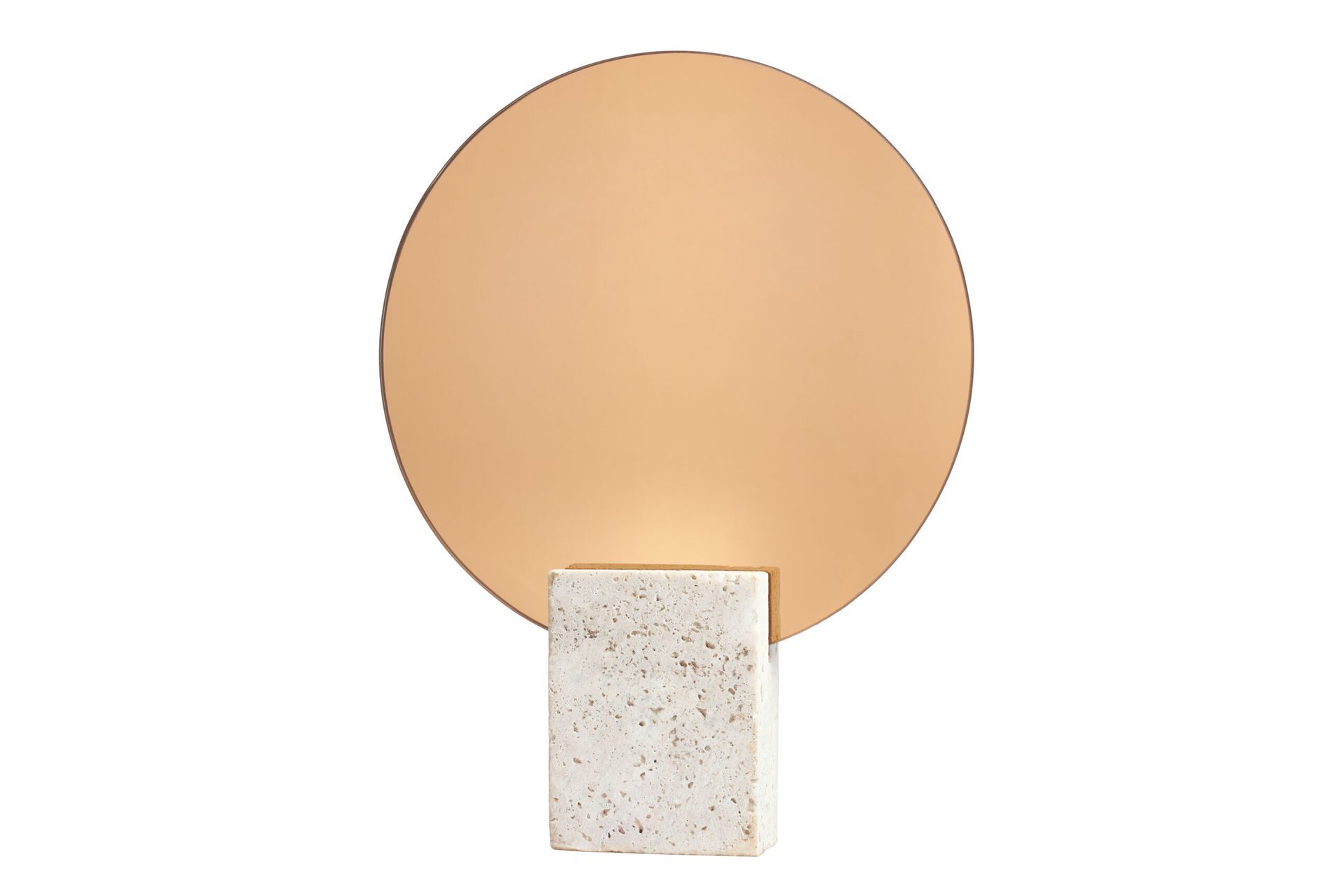 Wellmark Travertine Mirror