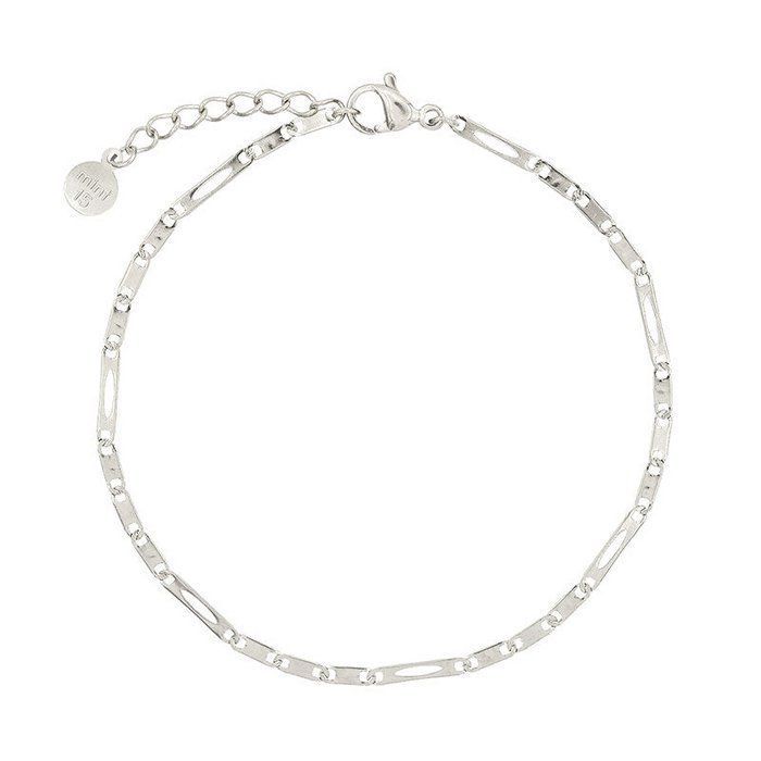 Fijne kettingarmband - ZILVER