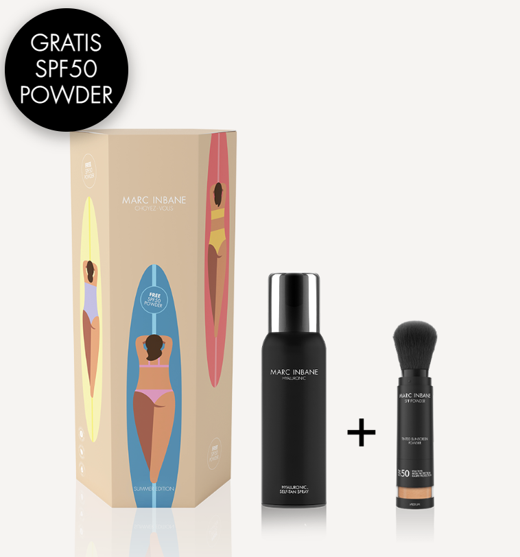 ACTIE - Hyaluronic Self-Tan Spray 100ml incl. tanning poeder