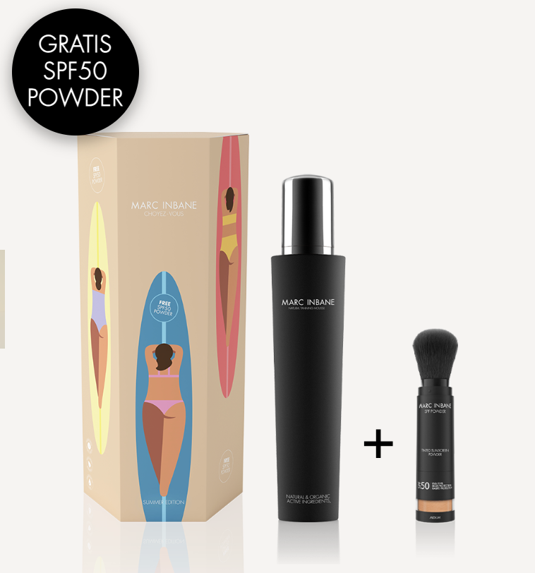 ACTIE - Natural Tanning Mousse 150ml incl. tanning poeder