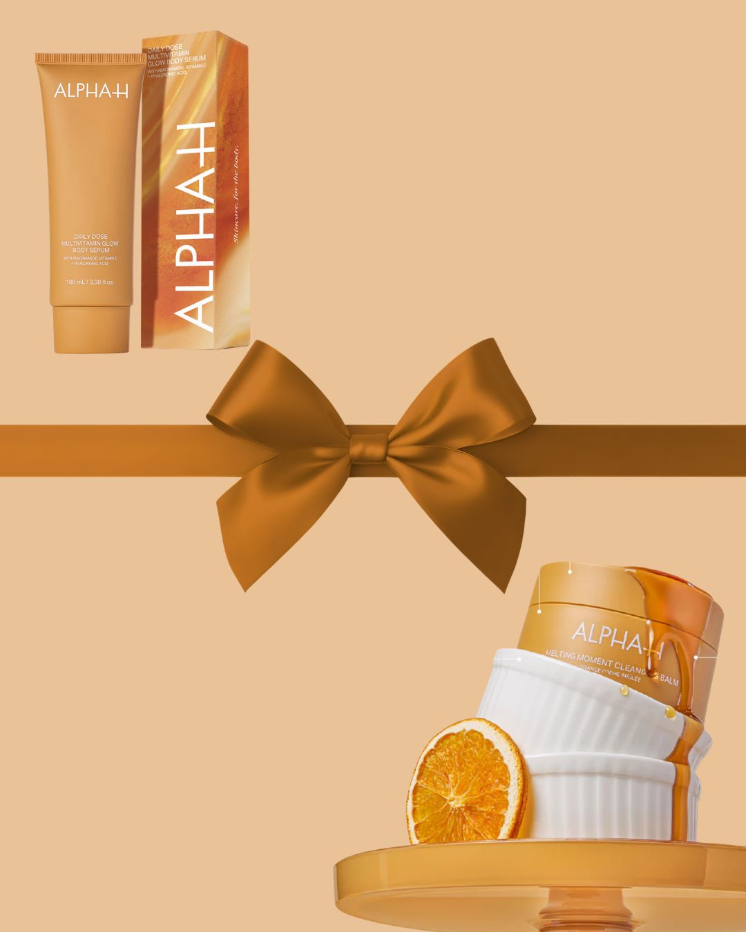 Giftset Alpha-h Melting - Body glow