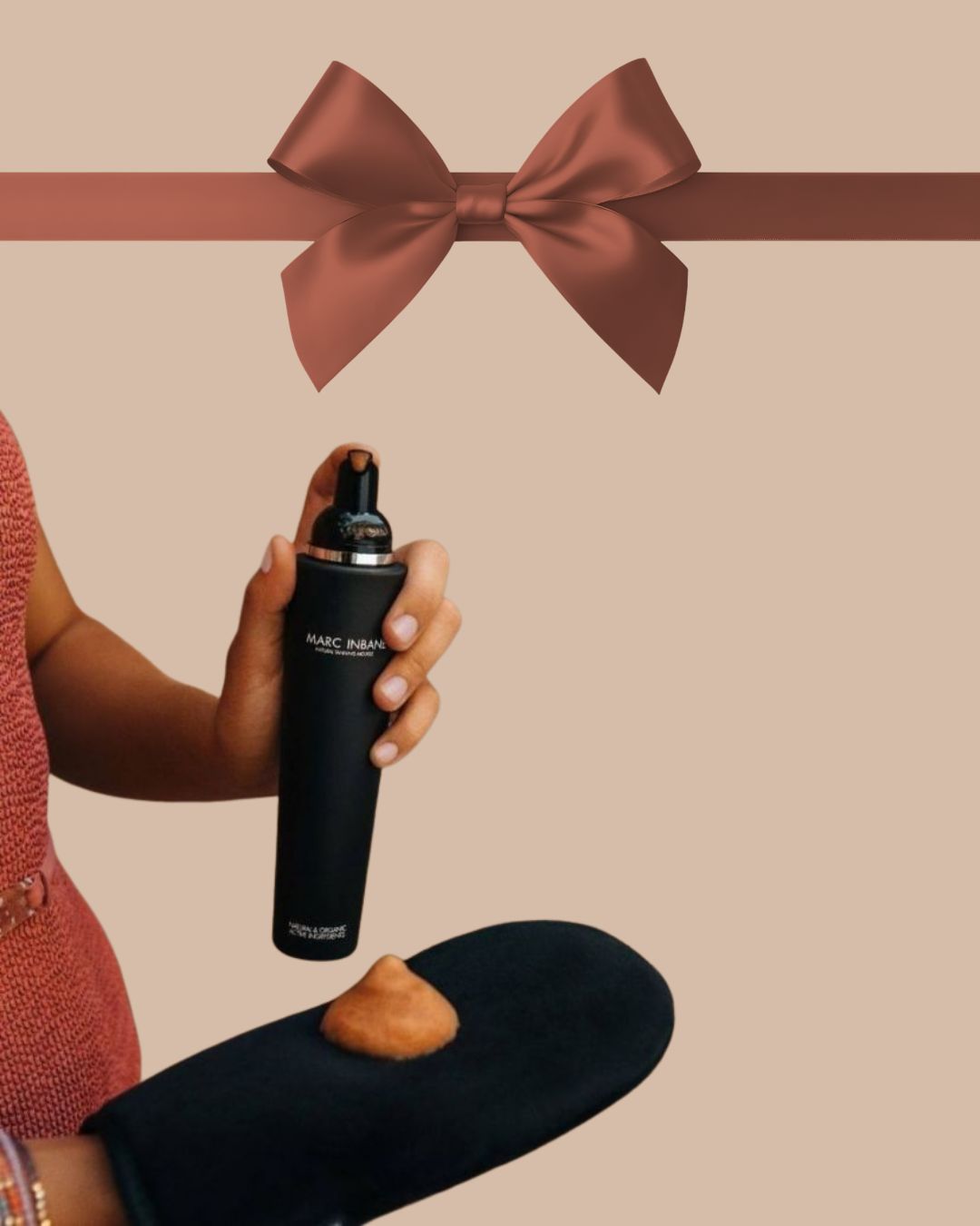 Giftset - Marc inbane - tanning mousse & handschoen