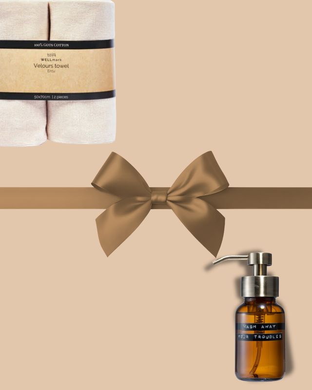 Giftset - Wellmark handoekjes & bodywash Giftset - Wellmark handoekjes & bodywash