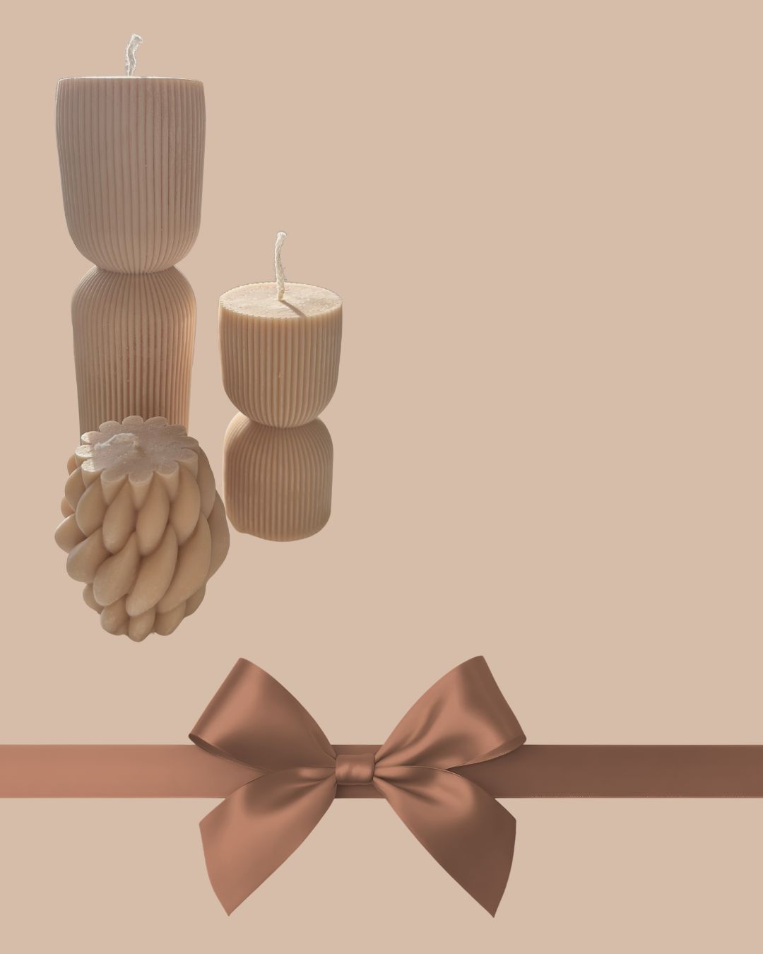 Giftset - trio kaarsen