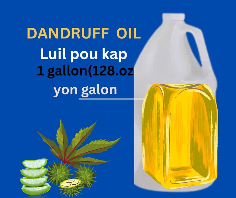 1 GALLON  (128.OZ) DANDRUFF OIL