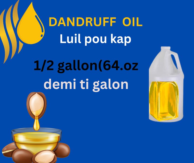 1/2 GALLON ( 64.OZ) DANDRUFF OIL