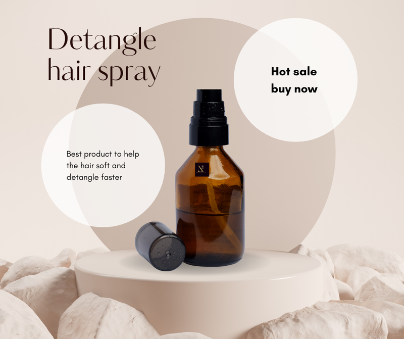 1 Gallon DETANGLE HAIR SPRAY  128.OZ