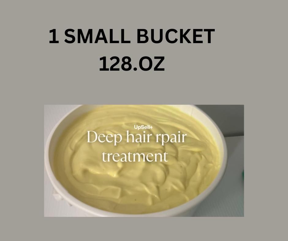 1 Small Bucket DEEP HAIR TREATMENT 128.oz