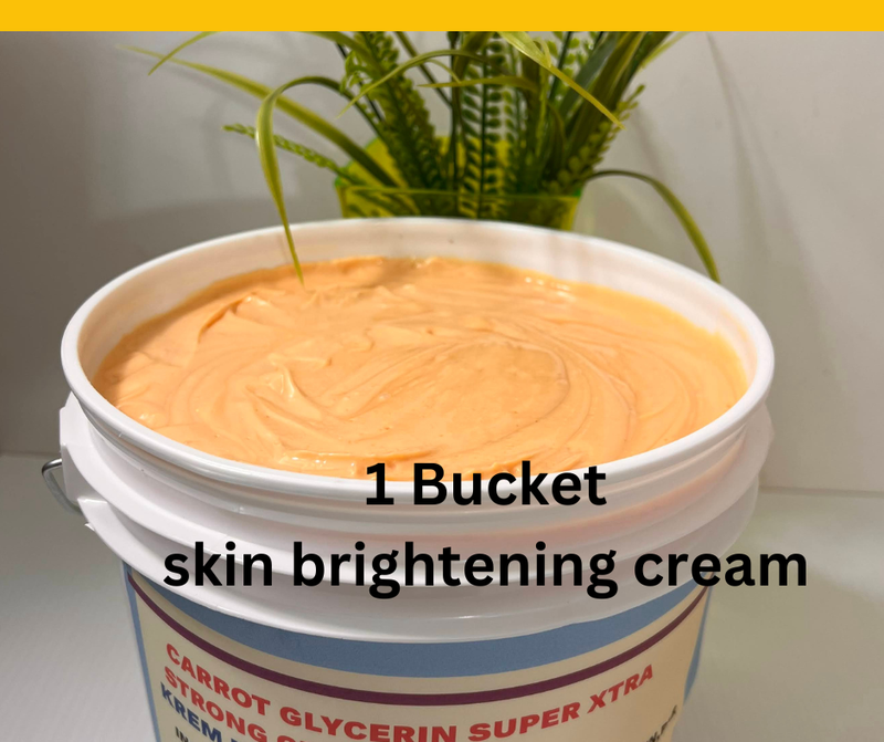1 BUCKET BRIGHTENING BODY CREAM (128.OZ)