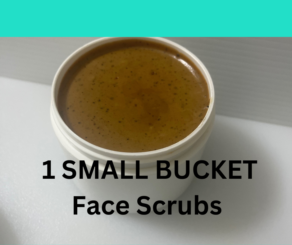 1 BUCKET FACE SCRUBS (128.OZ)