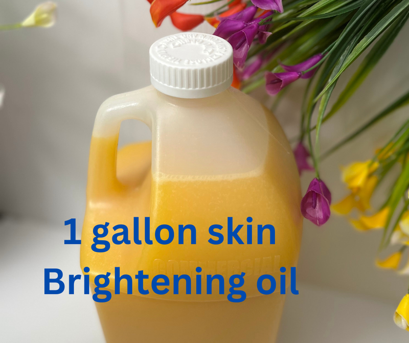 1 GALLON  BRIGHTENING FACE OIL (128.OZ)