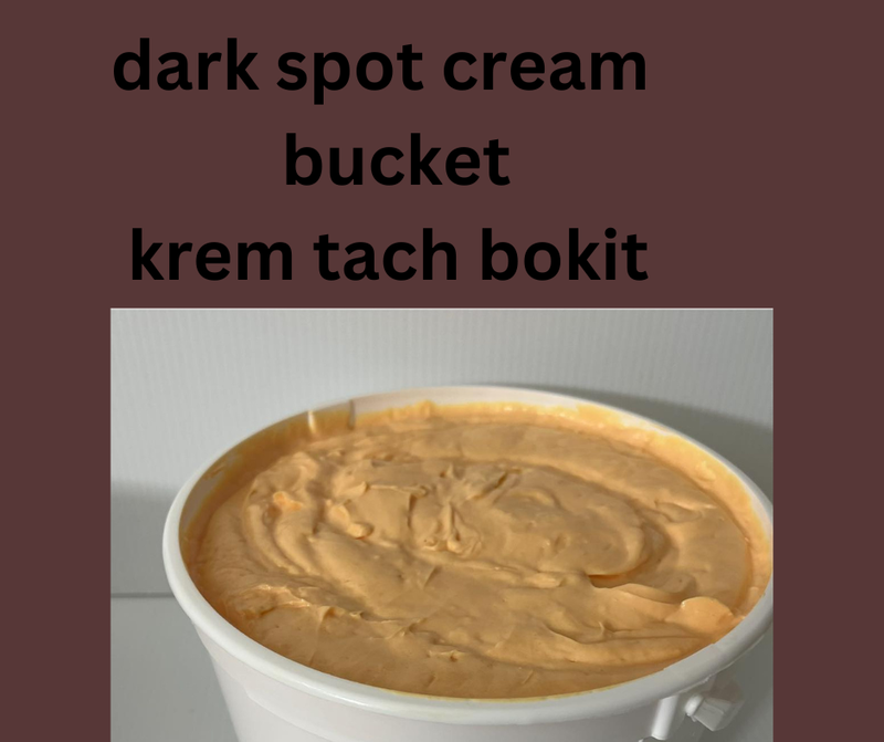 1/2 BUCKET ACNES CREAM FACE & BODY 64. OZ) 1/2 BUCKET ACNES CREAM FACE & BODY 64. OZ)