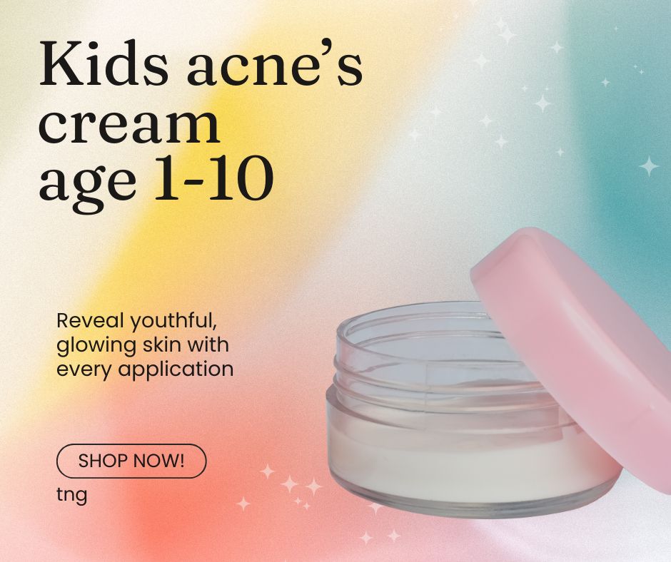 kids  Skin Cream for Acne's &amp; dark Spots 8.oz
