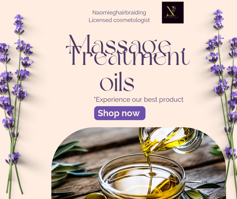 PEPPERMINT BODY MASSAGE OIL 8.OZ