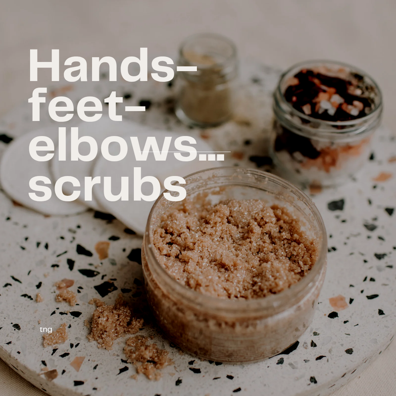 HANDS BRIGHTENING  SCRUBS  2. OZ