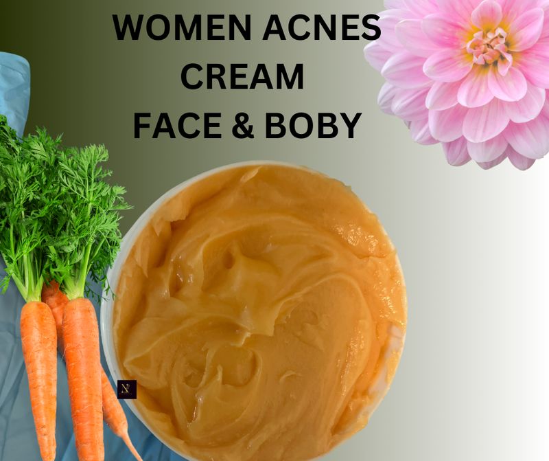 WOMEN ACNE'S &amp; DARK SPOT CREAM  FACE &amp; BODY 4. OZ