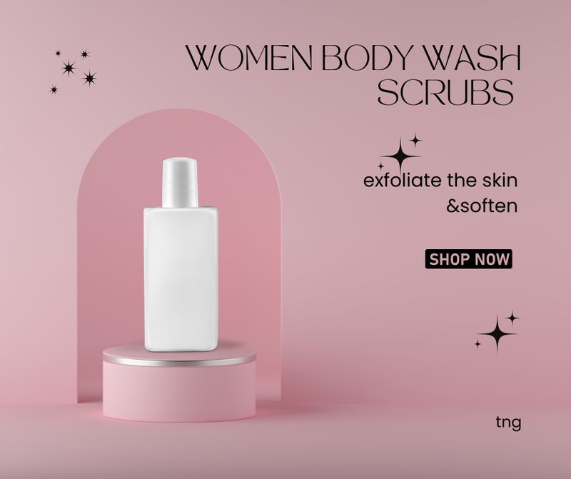 WOMEN BODY WASH SCRUBS 4.OZ