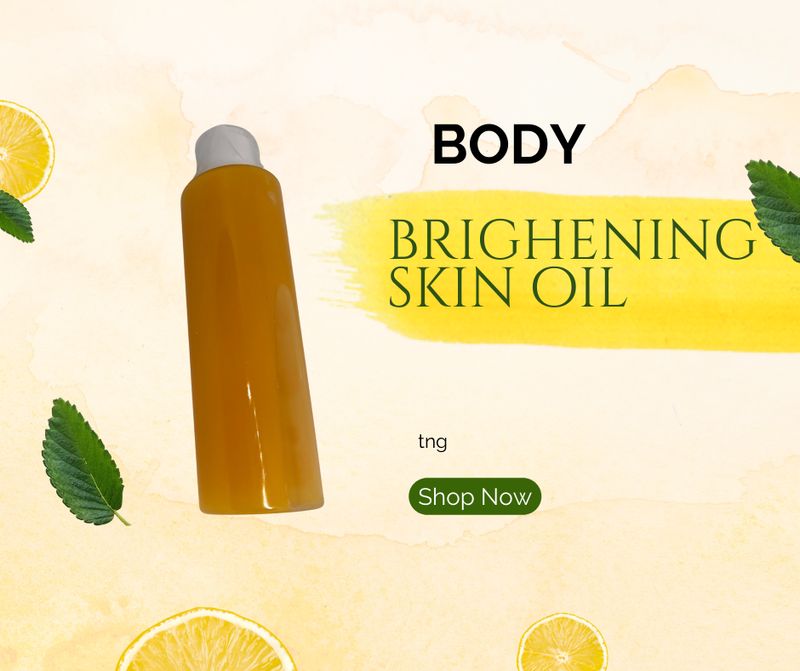 WOMEN BRIGHTENING BODY OIL 16.  OZ