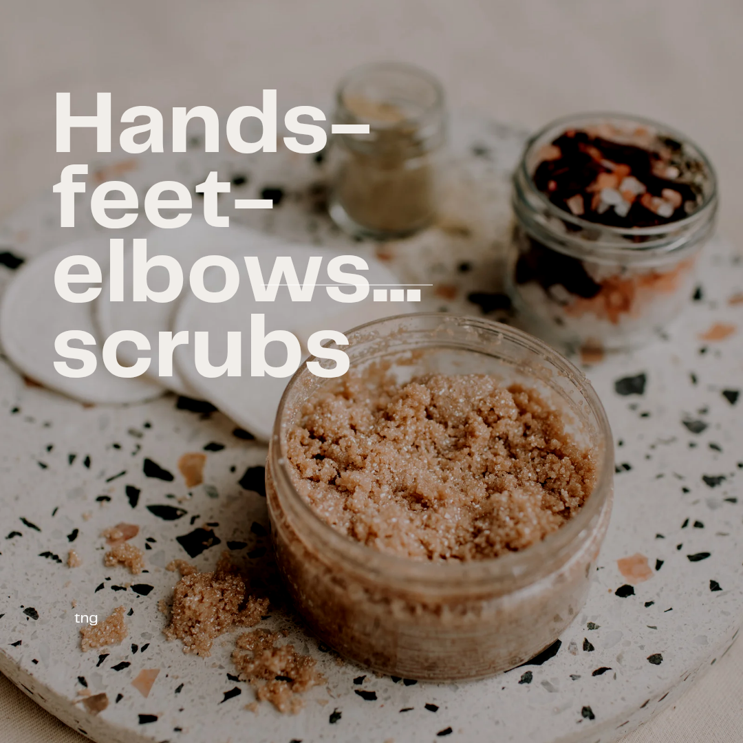 HANDS BRIGHTENING  SCRUBS  8 .OZ