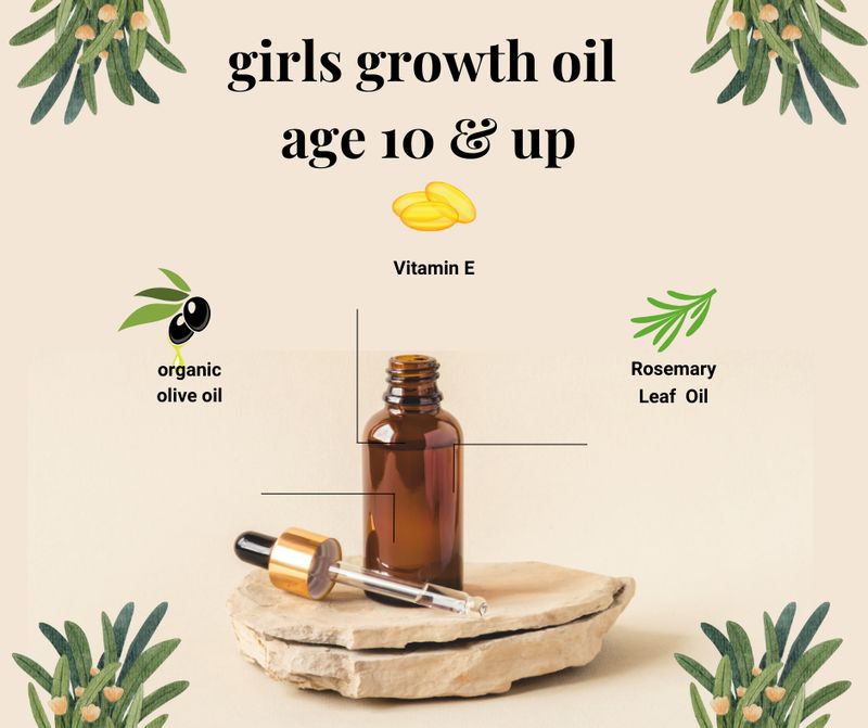 TEEN GIRL  HAIR GROWTH OIL 2.OZ