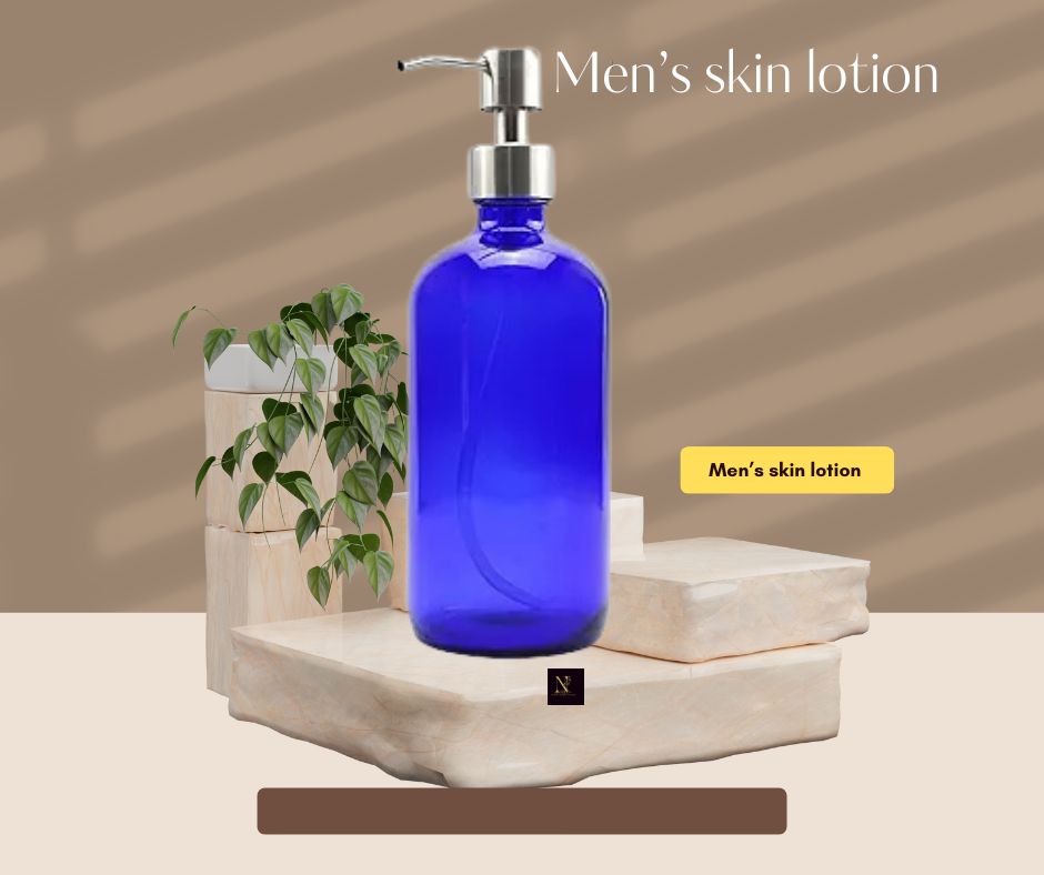 MEN SKIN LOTION 16.OZ