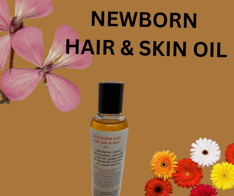 NEWBORN SKIN OIL 8.OZ