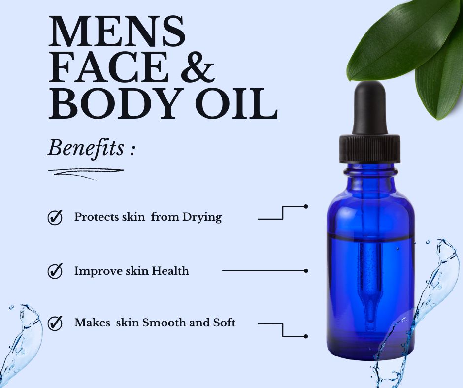MEN FACIAL OIL 4.OZ
