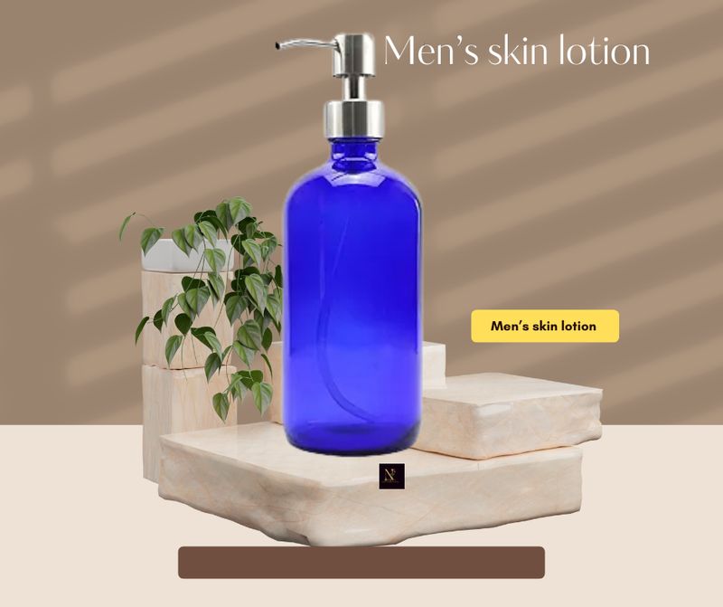 MEN SKIN LOTION 8.OZ