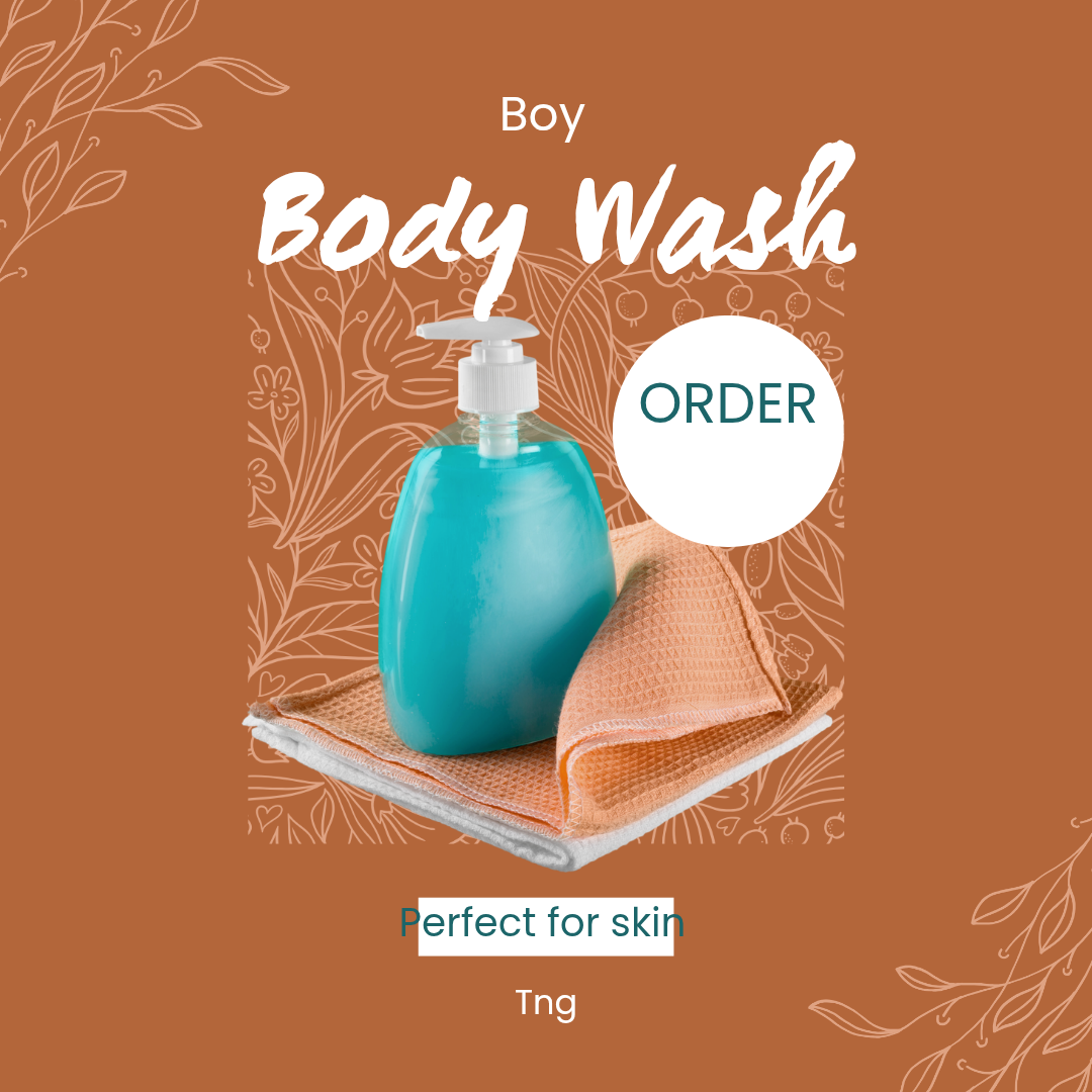 TEEN BOY FACE &amp; BODY WASH SCRUBS 32. OZ