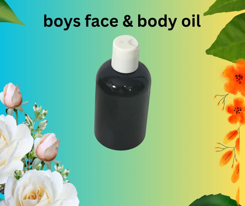 TEEN BOY FACE &amp; BODY OIL 8.OZ