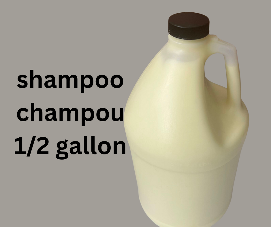 1/2 GALLON ADUTL SHAMPOO /CONDITIONER  SET FOR ALL TYPE HAIR  (64.OZ)