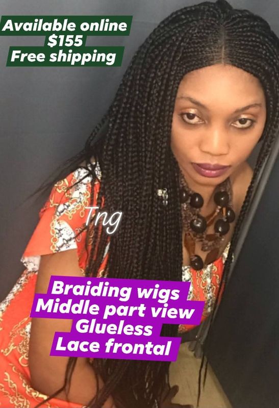 Wig Small Medium cornrows lace frontal HD