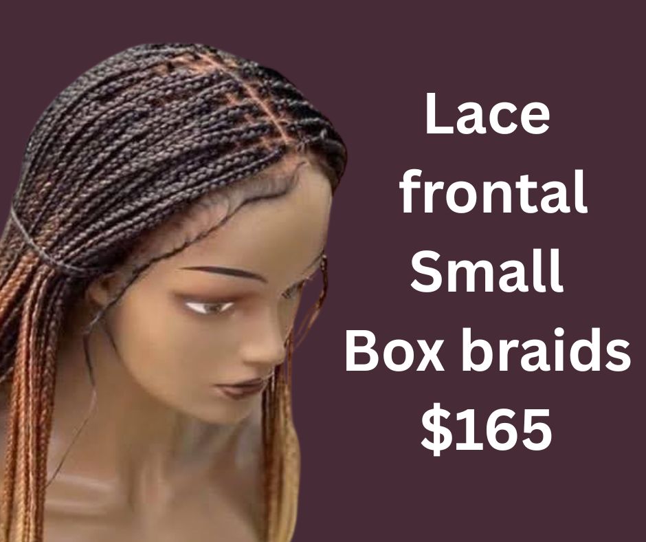 Wig BOX Braid Traditional 360 lace HD