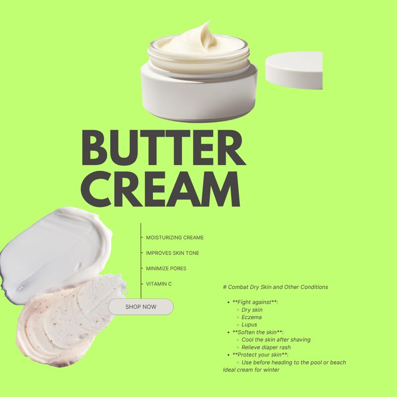 Teen boy Butter skin  repair cream 2.oz