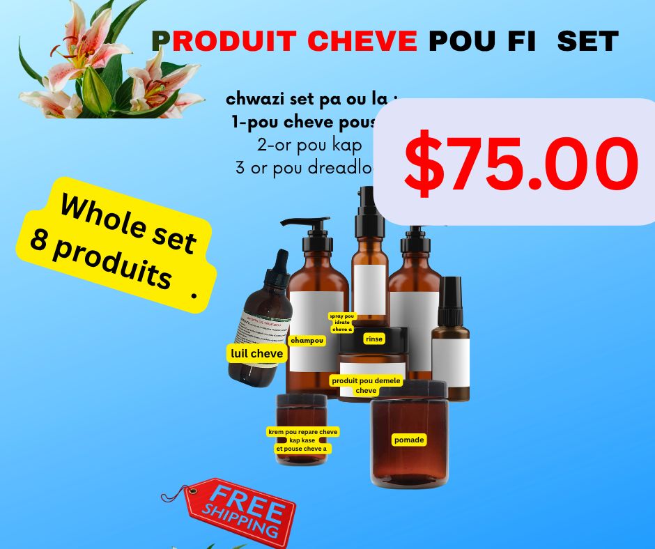 WOMEN HAIR PRODUCTS SET SEPCIAL