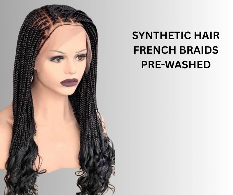 Wig Medium knotless braids HD Lace Frontal 13*5