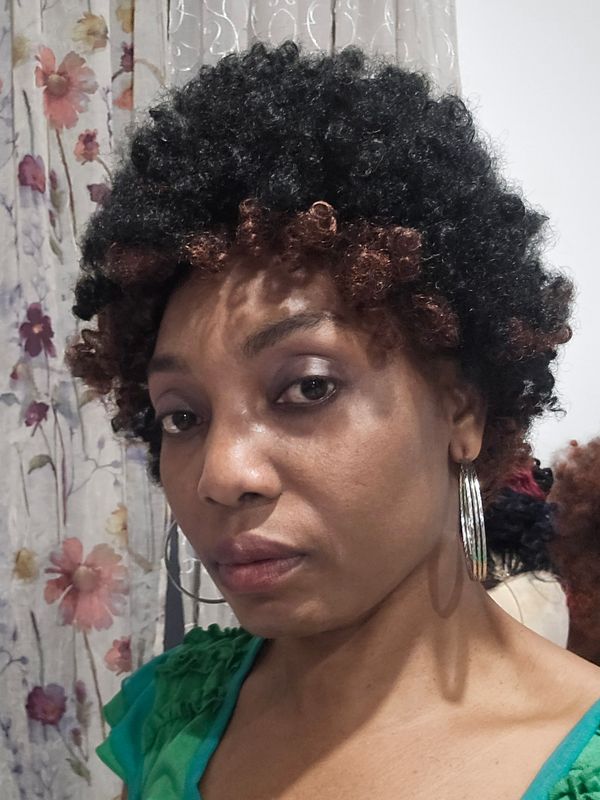 Short wig human hair
