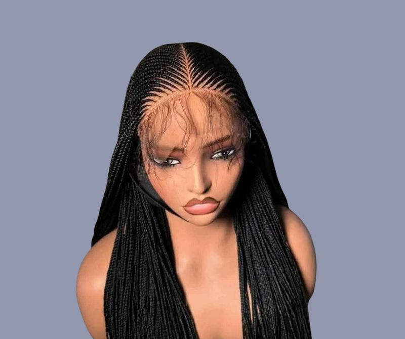 Wig  Braids lace frontal HD 13*5