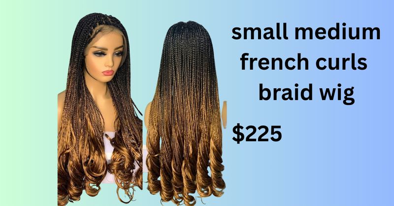 Wig  Braids lace frontal HD 13*5