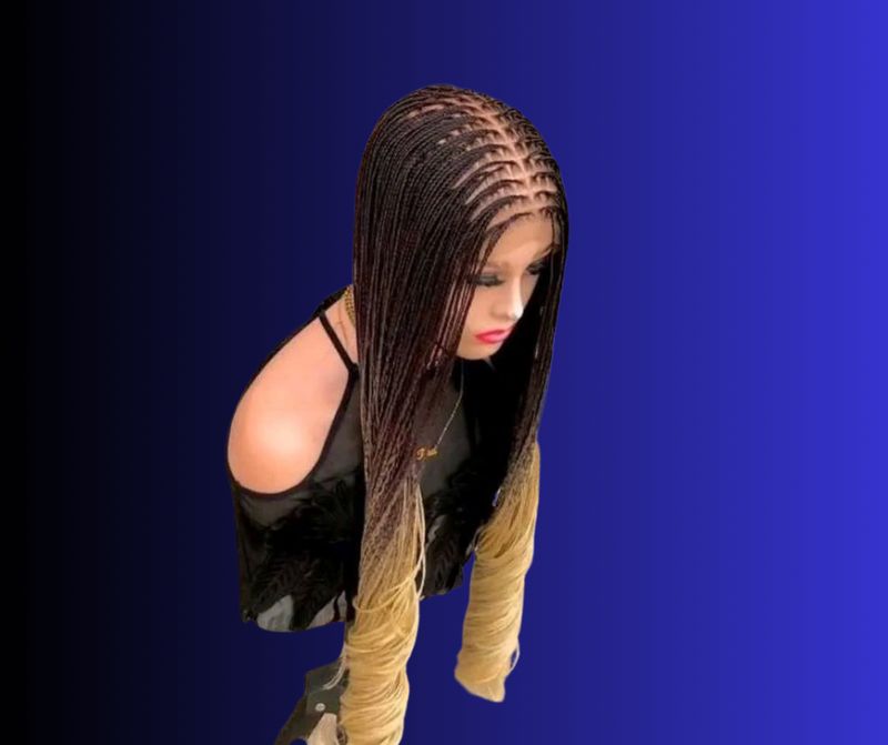 Wig  Braids lace frontal HD 13*5