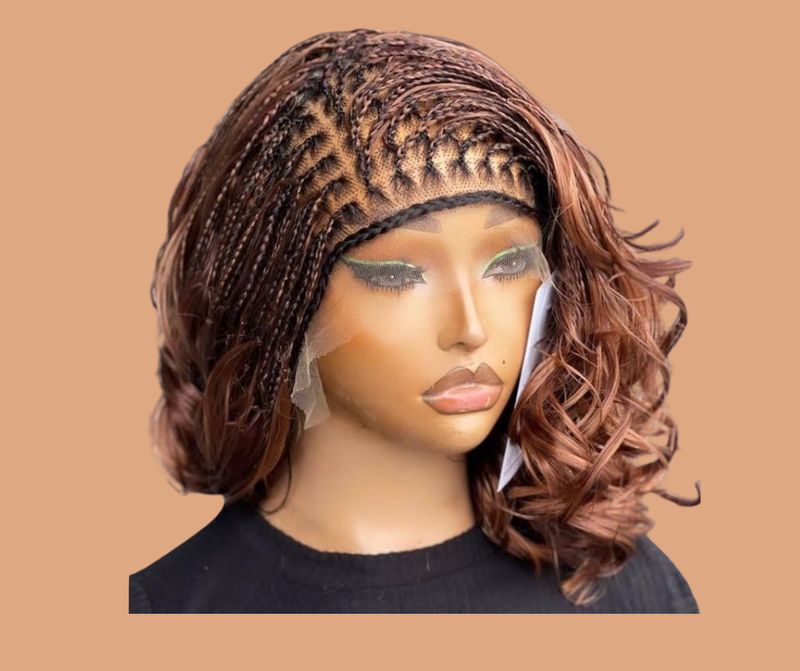 Wig French Braids lace frontal HD 13*5