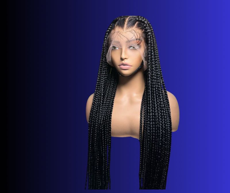 Wig  Braids lace frontal HD 13*5