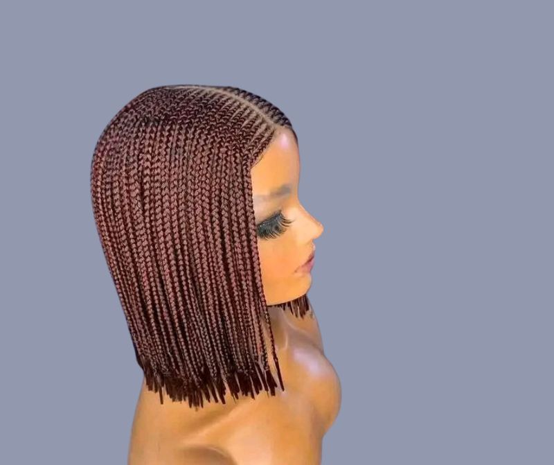 Wig BoB Braids lace frontal HD 13*5