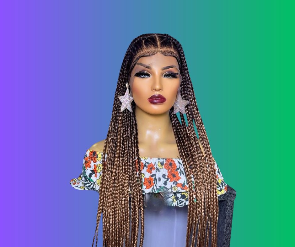 Wig  Braids lace frontal HD 13*5