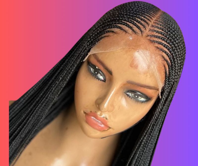 Wig  Braids lace frontal HD 13*5