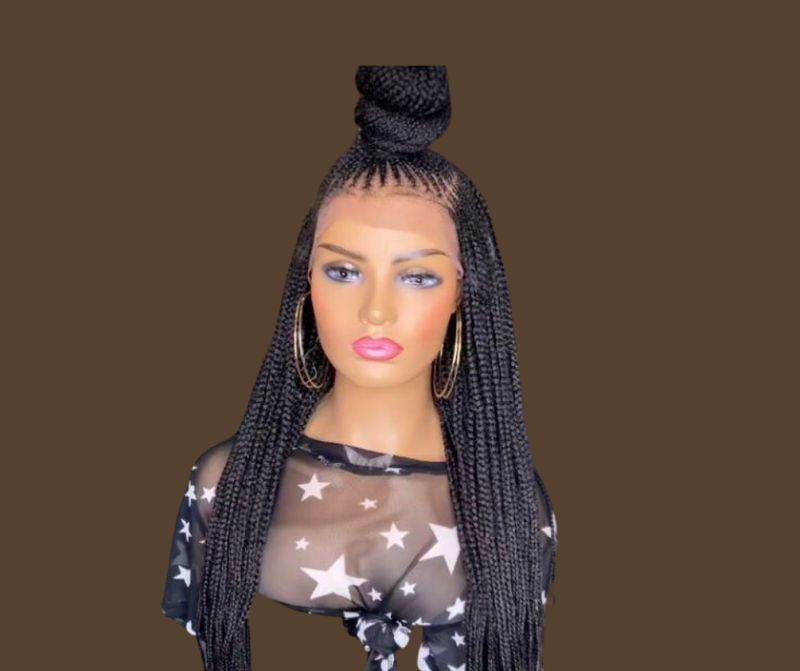 Wig  Braids lace frontal HD 13*5